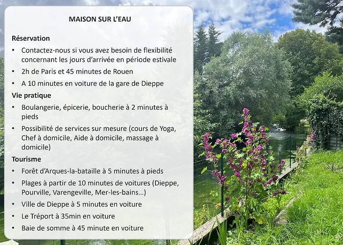 Maisonsurleau Normandie - Bord De Riviere, Mer, Foret Appartement *